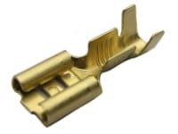 Konektor żeński 6,3 ×100szt. 