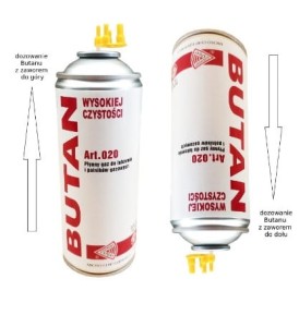 BUTAN WYSOKIEJ CZYSTOŚCI 400ml