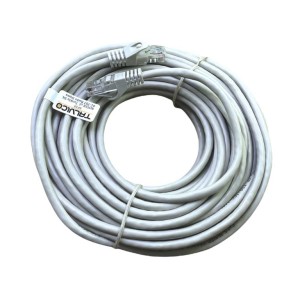 Patch cord UTP kat.6 15m szary 6P10