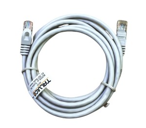 Patch cord UTP kat.6 CCA 25m szary 6P01   