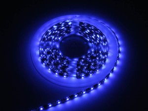 Taśma LED niebieska 5m/300 SMD3528 wodoodporna 