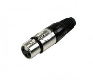 Gniazdo XLR VK 10170 3pin