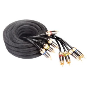 Kabel 4RCA + ster. KICX RCA 04 4,9m.