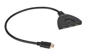 Switch HDMI na kablu 1 wyj./3 wej.