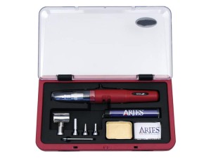 Lutownica gazowa AR-ES640KB/SI zestaw Aries 