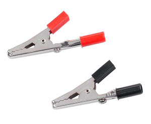 Złącze krokodylek banan (2SZT.)