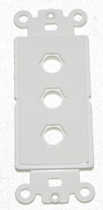 Moduł 3x Gniazdo RCA/Banan