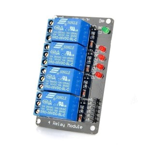 MODUŁ 4 PRZEKAŹNIKÓW 5V DO ARDUINO
