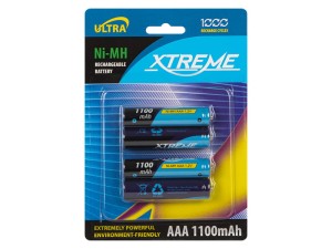 Akumulatory R3 Ni-MH AAA 1100mAh XTREME (4sztuki) 