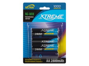 Akumulatory R6 Ni-MH AA 2800mAh XTREME (4sztuki)