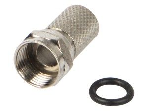 Wtyk SAT "F" RG6/6,8mm/20mm z uszczelką 
