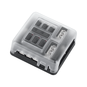 Skrzynka bezpieczników FB-6 z szyną ujemną i LED