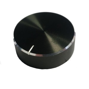 GAŁKA POTENCJOMETRU CZARNA 30MM GCLG30 GŁADKA H=10MM