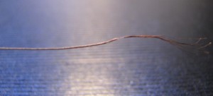 Przewód lica 8x0,05 w bawełnie