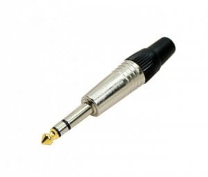 Wtyk 6.3mm stereo VK 30040