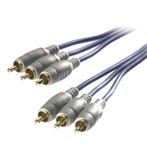 Kabel 3RCA-3RCA 5 m.