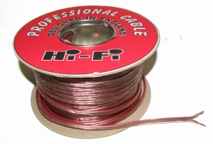 Przewód głośnikowy TLYp 2x0,22 mm2