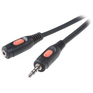 Kabel Jack 3,5 (Wt)-Jack 3,5 (Gn) 2,5 m