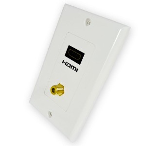 Gniazdo naścienne HDMI, Gniazdo TV "F"