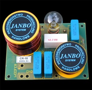 Zwrotnica dwudrożna CR-18 4 ohm 