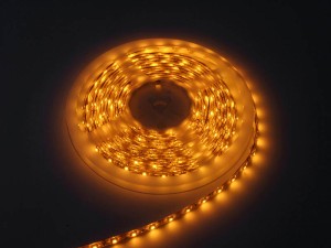 Taśma LED żółta 5m/300 SMD3528 wodoodporna 