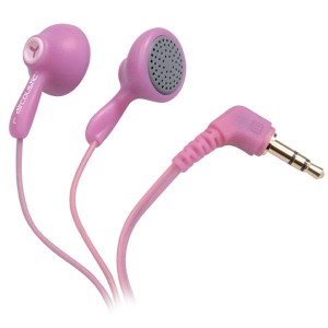 Słuchawki aircoustic Ear Buddy różowe